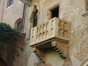 Dettaglio del Balcone di Giulietta