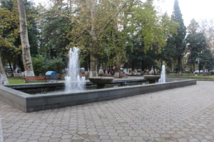 Parco centrale a Kutaisi