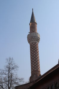 Dzhumaya Mosque - Dettaglio del minareto