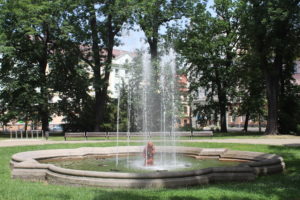 Fontana nel Parco Na Sadech