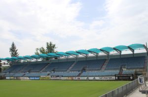 Stadio di Ceske Budejovice - tribuna