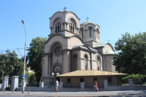 Chiesa di Sant'Aleksandr Nevskij - vista laterale