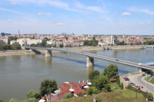 Scorcio su Novi Sad dalla Fortezza
