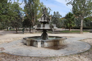 Fontana nel Parque de l'Aljeferia