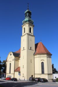 St. Anton Kirche - vista laterale