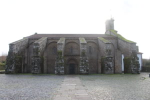 Iglesia de Santa Maria a Real do Sar - vista laterale