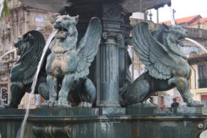 Fontana dei Leoni - dettaglio