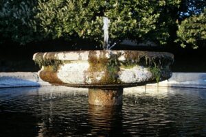 Fontana del Parco Torre di Lavello - dettaglio