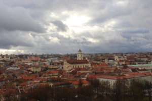 Panoramica di Vilnius dalla Torre di Gediminas