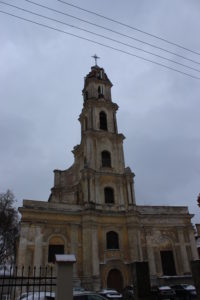 Una chiesa abbandonata di Vilnius