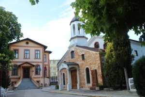 Il piccolo complesso della Chiesa Armena