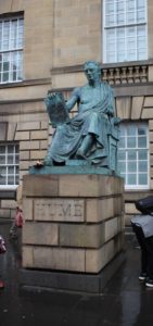 Statua di David Hume