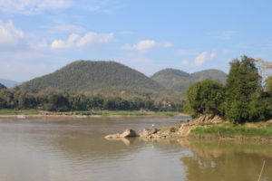 Alla confluenza tra Nang Khan e Mekong