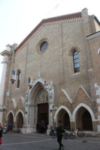 Facciata della ex Chiesa di San Domenico