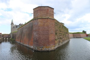 Castello di Kronborg - dettaglio delle mura