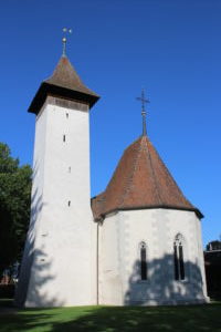 Chiesa Riformata Scherzlingen - retro