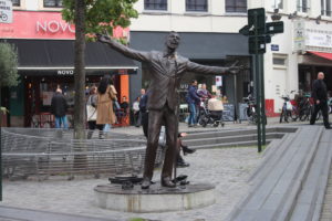 Statua di Jacques Brel