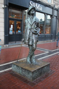 Statua di James Joyce