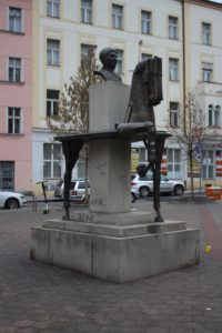 Statua di Jaroslav Hasek