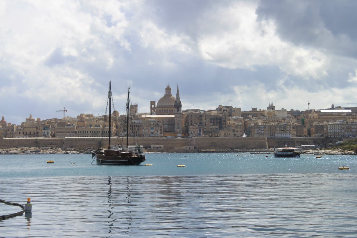 La Valletta vista da Sliema La Valletta vista da Sliema