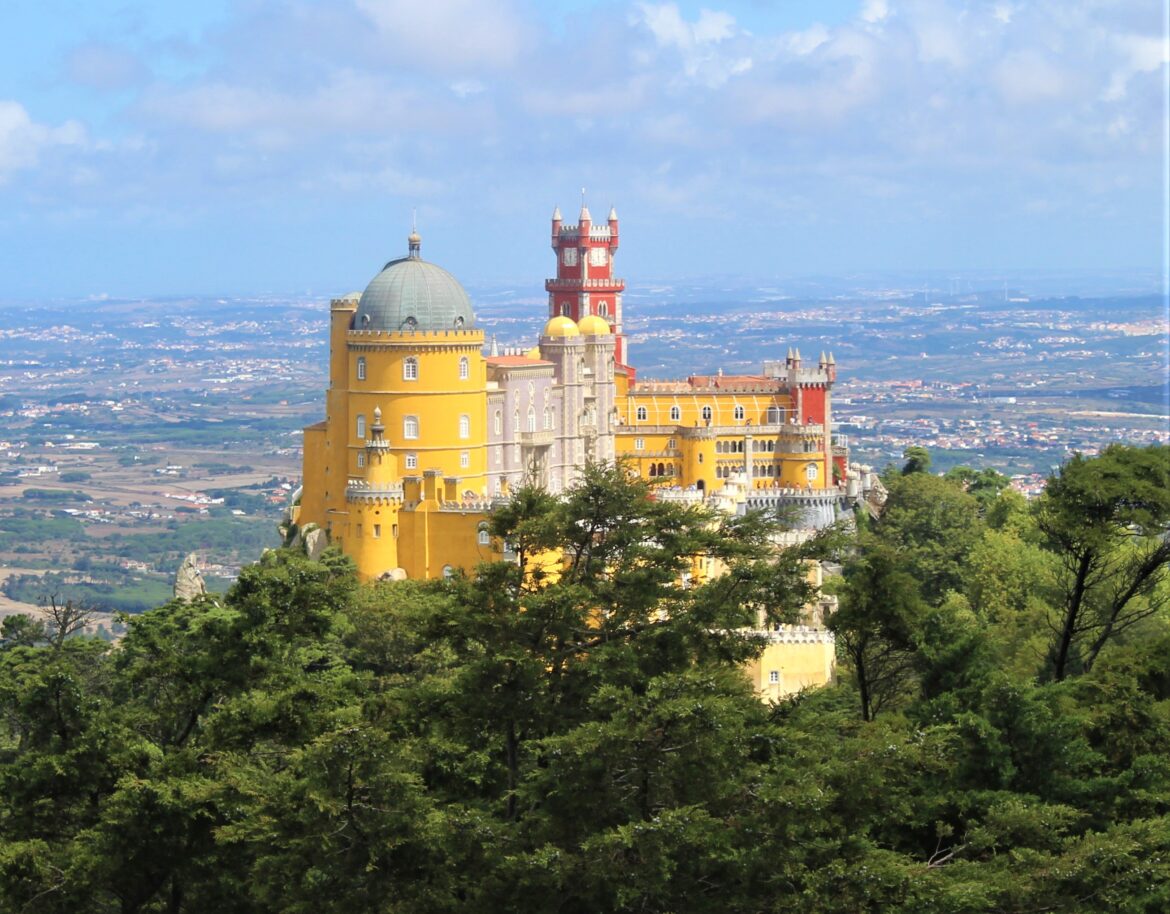 Palacio Nacional da Pena - vista dalla Cruz Alta