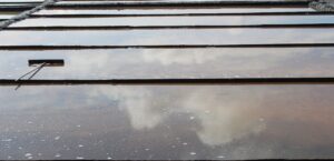 Saline di Aveiro - riflesso delle nuvole