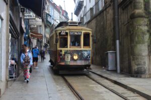 Tram storico di Porto