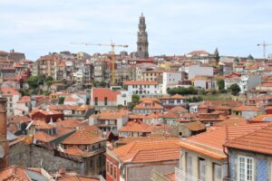 Vista sui tetti di Porto